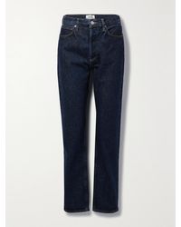 Agolde - Net Sustain '90S Pinch Waist Long Hoch Sitzende Jeans Mit Geradem Bein Aus Bio-Denim - Lyst