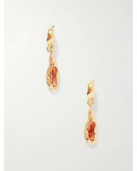 SIMUERO - Naranja Plated Citrine Drop Earrings - Lyst