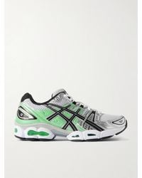 Asics - Gel-Nimbus 9 Sneakers Aus Mesh Mit Kunstlederbesätzen - Lyst