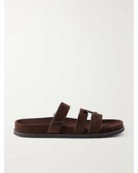 Tory Burch - Ines Suede Slides - Lyst