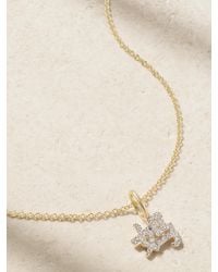 STONE AND STRAND - Kette Aus 14 Karat Mit Diamanten - Lyst