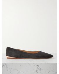 Gabriela Hearst - Fleur Ballerinas Aus Veloursleder - Lyst
