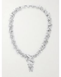 KHAITE - Leaf-Tone Necklace - Lyst