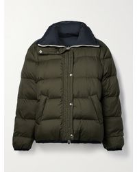 Loro Piana - Mitty Reversible Two-Tone Quilted Shell Down Jacket - Lyst
