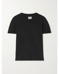 KHAITE - Emmylou Cotton-Jersey T-Shirt - Lyst