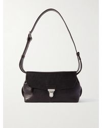 Lemaire - Small Gear Textured-Leather Shoulder Bag - Lyst