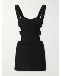 Tom Ford - Minikleid Aus Stretch-Strick Mit Cut-Outs - Lyst