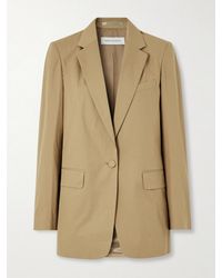 Dries Van Noten - Oversized Cotton-Poplin Blazer - Lyst