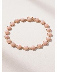 Irene Neuwirth - Classic 18-Karat Rose Opal Bracelet - Lyst