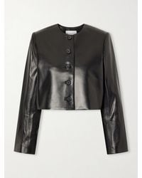 Brandon Maxwell - The Ryder Leather Jacket - Lyst