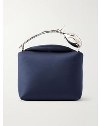 Erdem - Mini Bloom Satin Top-Handle Bag - Lyst