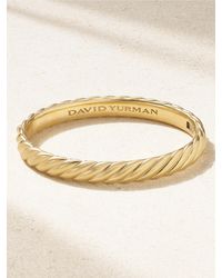 David Yurman - Sculpted Cable 18-Karat Bracelet - Lyst