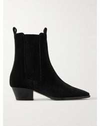Aeyde - Bottines En Daim Agata - Lyst