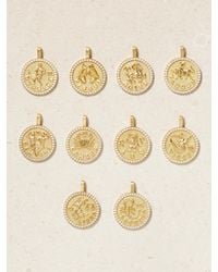 Anita Ko - Zodiac Large 18-Karat Diamond Necklace - Lyst