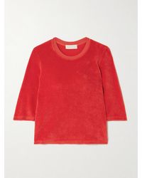 Suzie Kondi - Corfu T-Shirt Aus Frottee Aus Einer Baumwollmischung - Lyst