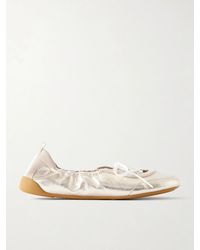 Chloé - Kick Metallic Leather Sneakers - Lyst