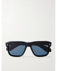 Jacques Marie Mage - Yves D-Frame Acetate Sunglasses - Lyst