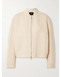 JOSEPH - Gustave Wool Bomber Jacket - Lyst