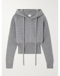 Patou - Appliquéd Merino Wool-Blend Hoodie - Lyst