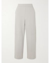Max Mara - Leisure Glasgow Stretch-Jersey Straight-Leg Pants - Lyst
