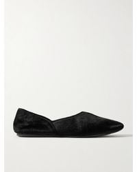 KHAITE - Jane Calf Hair Flats - Lyst