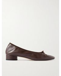 Aeyde - Onda Bow-Detailed Leather Pumps - Lyst