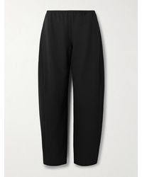 La Ligne - Colby Recycled-Crepe Barrel-Leg Pants - Lyst