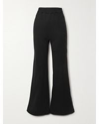 AZ FACTORY - Free To Organic Cotton And Seacell-Blend Flared Pants - Lyst
