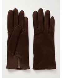 Nour Hammour - Suede Gloves - Lyst