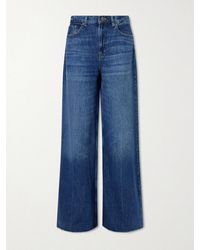 La Ligne - High-Rise Wide-Leg Jeans - Lyst