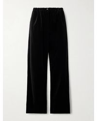 Colleen Allen - Cotton-Velvet Pants - Lyst