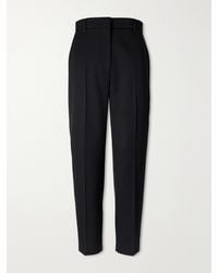 Lanvin - Wool High-Rise Straight-Leg Pants - Lyst