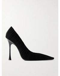 Saint Laurent - Escarpins En Tulle À Fronces Emmanuelle - Lyst