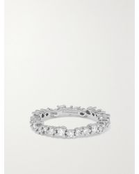 Suzanne Kalan - Eternity 18-Karat Diamond Ring - Lyst