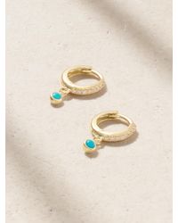 Jennifer Meyer - 18-Karat, Diamond And Hoop Earrings - Lyst