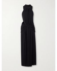 Johanna Ortiz - Draped Stretch-Jersey Maxi Dress - Lyst