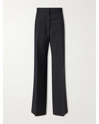Rohe - Wool And Mohair-Blend Wide-Leg Pants - Lyst