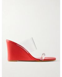 Maryam Nassir Zadeh - Olympia Pvc Wedge Sandals - Lyst