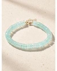 JIA JIA - Aurora Maldives 14-Karat Chalcedony Beaded Bracelet - Lyst
