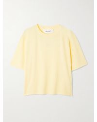 Lisa Yang - Rubie Cotton And Cashmere-Blend T-Shirt - Lyst
