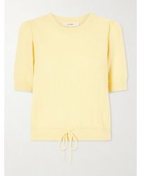 FRAME - Charm Knitted Cashmere Sweater - Lyst