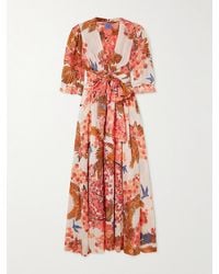 Thierry Colson - Zorah Printed Cotton-Voile Maxi Dress - Lyst
