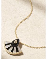 L'Atelier Nawbar - Bond Street Kette Aus 18 Karat Mit Mehreren Steinen - Lyst