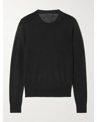 Nili Lotan - Dixon Merino Wool And Cashmere-Blend Sweater - Lyst