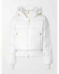 Bogner - Suri Convertible Hooded Fleece-Trimmed Padded Quilted Down Ski Jacket - Lyst