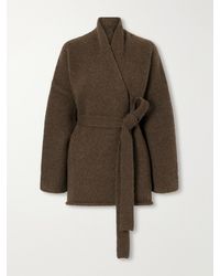 Lauren Manoogian - Coto Belted Alpaca-Blend Cardigan - Lyst