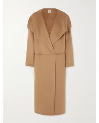 TOTEME - Signature Mantel Aus Einer Wollmischung - Lyst