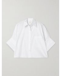 Twp - Next Ex Verkürztes Hemdblusenkleid Aus Baumwollpopeline - Lyst