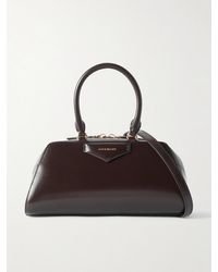 Givenchy - Antigona East-West Kleine Tote Aus Glanzleder - Lyst