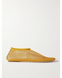 Christopher Esber - Minette Ballerinas Aus Mesh Mit Kristallen - Lyst